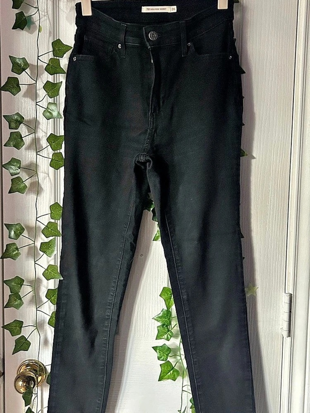 Levi's 511 Skinny Jeans Black Waist 30